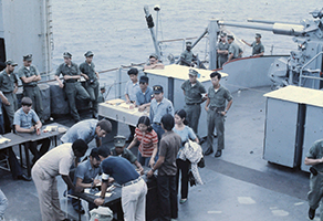 Vietnam Evacuation Photos by David Sweet